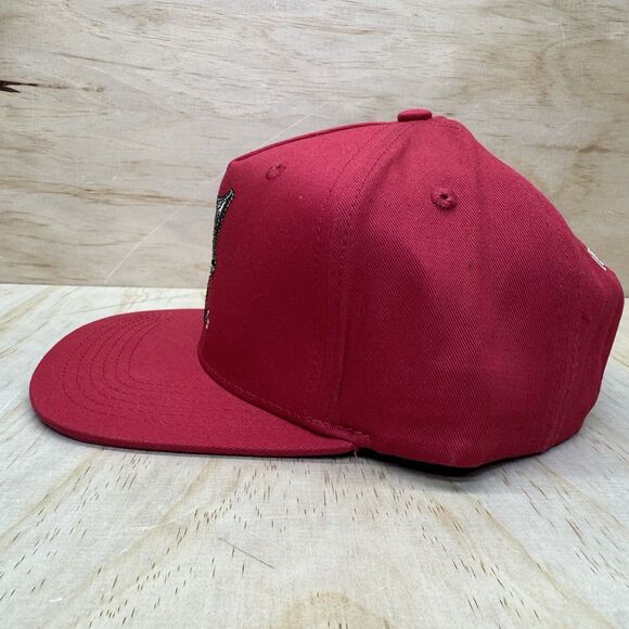 NEW Alabama Crimson Tide Travis Scott Cactus Jack x Mitchell Ness Snapback Hat - Picture 4 of 10